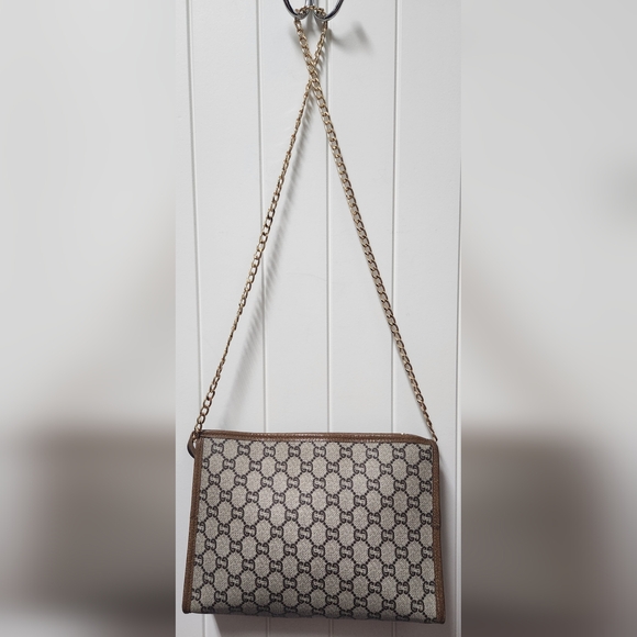 GUCCI PLUS GG Pouch with COA & DUST BAG - VINTAGE - Picture 3 of 13